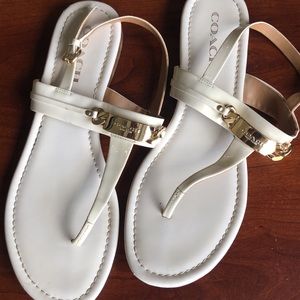 Coach Designer Sandals Size 9 B